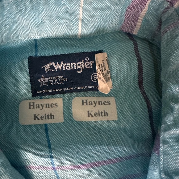 Vintage Wrangler Button down shirt - Picture 5 of 5